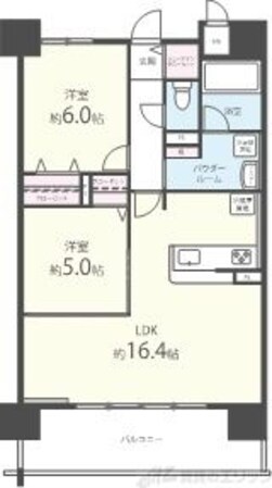 Welina江坂の物件間取画像